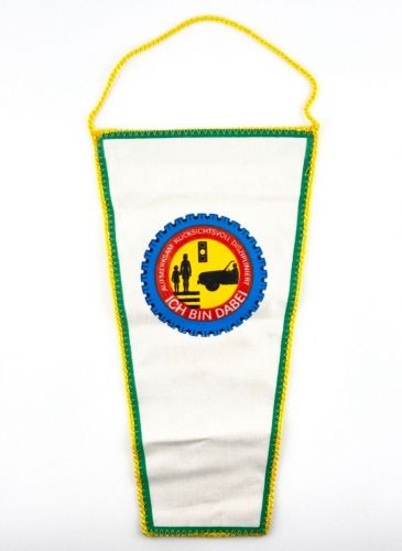 DDR Wimpel Vorbildlicher Kraftfahrer 1979