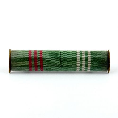 DDR MdI 2er Interimsspange Stoff Treue Dienste Bronze und Silber