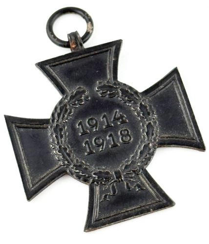 Ehrenkreuz für Frontkämpfer G & S 1914-1918 für Witwen geschwärzt 1.Weltkrieg