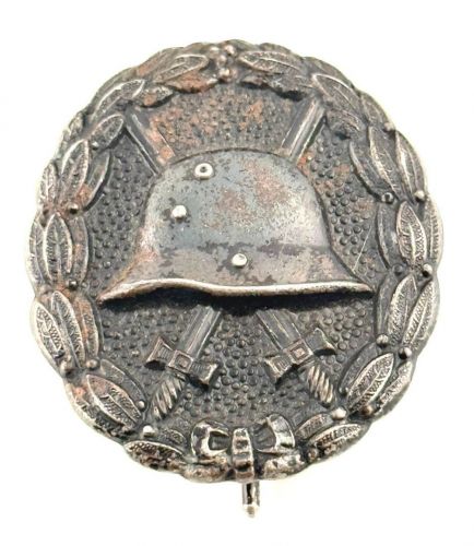 Verwundetenabzeichen in Schwarz 1918 Eisen Magnetisch 1. Weltkrieg
