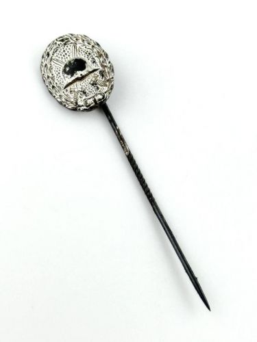 Miniatur Verwundetenabzeichen in Silber 1918 1. Weltkrieg