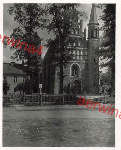 Blick auf die Garnisonkirche in Bromberg Westpreussen