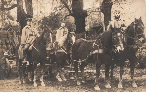 Foto 1.WK Deutsche Soldaten Fussart.Mun.Kol. I/10 im Einsatz