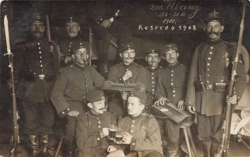 Foto 1.WK Deutsche Soldaten Pionier-Bataillon 4 Magdeburg Reserve Übung