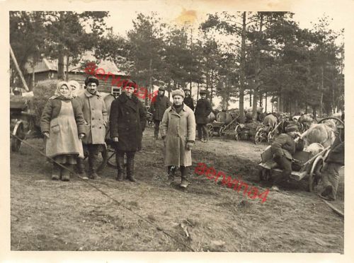 Russen Sowjet-Paradies Nachschub für Feldbäckerei Riga Lettland Ostfront
