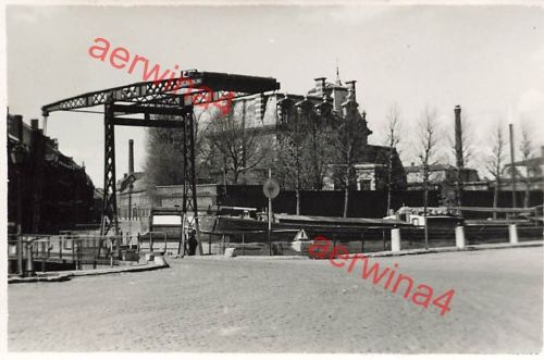 Ziehbrücke am Deutschen Quartier in Tourcoing Frankreich