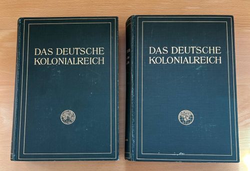Kolonie Buch " Das Deutsche Kolonialreich " Band I und II 1909 - 1910