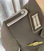 DDR NVA LaSK Uniformjacke Offizier Mot. Schützen Gr. g48 1975 Unteroffizier