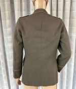 DDR NVA LaSK Uniformjacke Offizier Mot. Schützen Gr. g48 1975 Unteroffizier