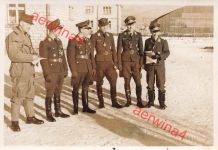 Deutsche Piloten nach EK-2 Verleihung DK, Spanienkreuz Reval Estland Ostfront