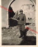 Wachposten deutscher Soldat in den Vogesen Frankreich