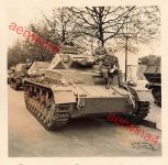 Deutscher Panzer IV Tank am Zoo in Leipzig