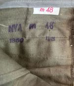 DDR NVA LaSK Uniformhose Offizier Landstreitkräfte Gr. m48 1975