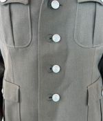 DDR NVA LaSK Uniformjacke Offizier Artillerie Gr. m52-0 1979 Oberstleutnant