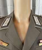 DDR NVA LaSK Uniformjacke Offizier Artillerie Gr. m52-0 1979 Oberstleutnant