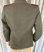 DDR NVA LaSK Uniformjacke Offizier Panzer Gr. k48 1974 Oberstleutnant