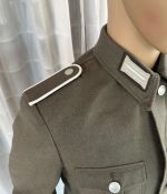 DDR NVA LaSK Uniformjacke Mannschaft Mot. Schützen Gr. m48 1974 Soldat