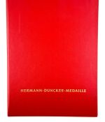 DDR Urkundenmappe Hermann-Duncker-Medaille