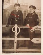 Portrait deutsche Matrosen im Süden 1943 Großfoto
