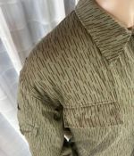 DDR NVA FDU Felddienst Winter Jacke Strichtarn Gr. g56
