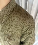 DDR NVA FDU Felddienst Winter Jacke Strichtarn Gr. g56