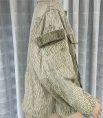 DDR NVA FDU Felddienst Jacke Strichtarn 1965 Gr. k52