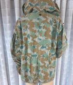 DDR NVA Feldjacke Tarnjacke Blumentarn Flecktarn Flächentarn Gr. 3 1963