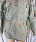 DDR NVA Feldjacke Tarnjacke Blumentarn Flecktarn Flächentarn Gr. 3 1963