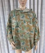 DDR NVA Feldjacke Tarnjacke Blumentarn Flecktarn Flächentarn Gr. 3 1963