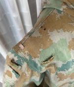 DDR NVA Feldjacke Tarnjacke Blumentarn Flecktarn Flächentarn Gr. 3 1963
