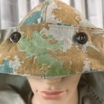 DDR NVA Feldjacke Tarnjacke Blumentarn Flecktarn Flächentarn Gr. 3 1963