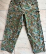 DDR NVA Feldhose Tarnhose Blumentarn Flecktarn Flächentarn Gr. 3 1963