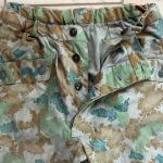 DDR NVA Feldhose Tarnhose Blumentarn Flecktarn Flächentarn Gr. 3 1963