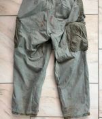 DDR NVA Feldhose Tarnhose Blumentarn Flecktarn Flächentarn Gr. 3 1963