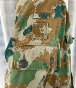 DDR NVA Feldjacke Tarnjacke Blumentarn Flecktarn Flächentarn Gr k48 1966