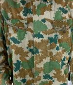 DDR NVA Feldjacke Tarnjacke Blumentarn Flecktarn Flächentarn Gr k48 1966