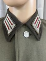 DDR NVA Uniformjacke Offizier Artillerie Gr. 23 1962 schwarzer Kragen