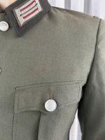 DDR NVA Uniformjacke Offizier Artillerie Gr. 23 1962 schwarzer Kragen
