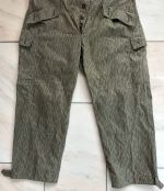 DDR NVA FDU Felddienst Hose Strichtarn 1966 Gr. k52