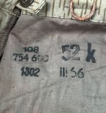 DDR NVA FDU Felddienst Hose Strichtarn 1966 Gr. k52