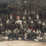 Fotokarte 1.WK deutsche Soldaten Pickelhaube Sachsen Zeithain