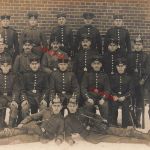 Fotokarte 1.WK deutsche Soldaten Inf.Regt.165 Pickelhaube Preussen Naumburg