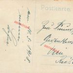 Fotokarte 1.WK deutsche Matrosen S.M.S. Nassau Mützenband 1918