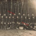 Foto-AK 1.WK deutsche Soldaten Fuß-Art.-Regt.19 im Depot Posen