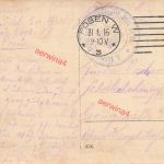 Foto-AK 1.WK deutsche Soldaten Fuß-Art.-Regt.19 im Depot Posen