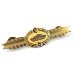 DDR NVA Klassifizierungsabzeichen für Panzer, Ketten und Panzertechnik Stufe II
