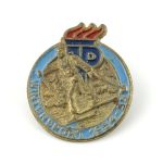 DDR JP Wintersport Abzeichen Massensportabzeichen 1954-55