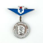 DDR JP Jubiläumsabzeichen 25 Jahre Pionierorganisation Ernst Thälmann