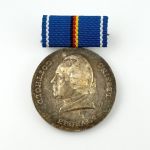 DDR MfV Lessing-Medaille in Silber Ministerium für Volksbildung