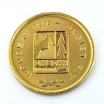 DDR DWBO Medaille Erlbacher Bergwanderung Wandert mit - Bleibt fit